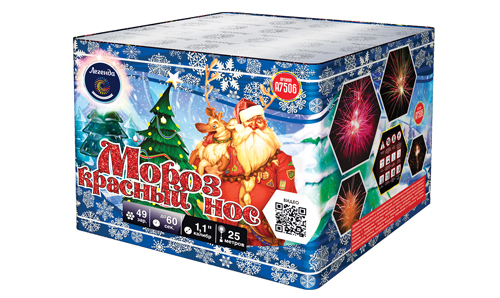  Батарея салютов Мороз Красный Нос  в Боровичах